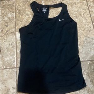 black nike tank size small